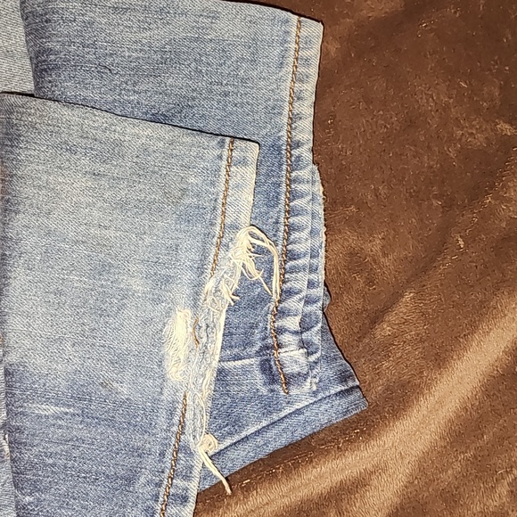 Vintage Silvertab Distressed Mens Blue Jeans - Picture 11 of 11